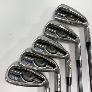 Ping G 2016 Iron Set 6-PW Red Dot 1* Flat CFS Soft Regular Senior RH