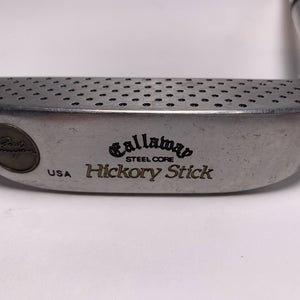 Callaway Hickory Stick Little Poison I Wood Shaft Putter 35" Mens RH
