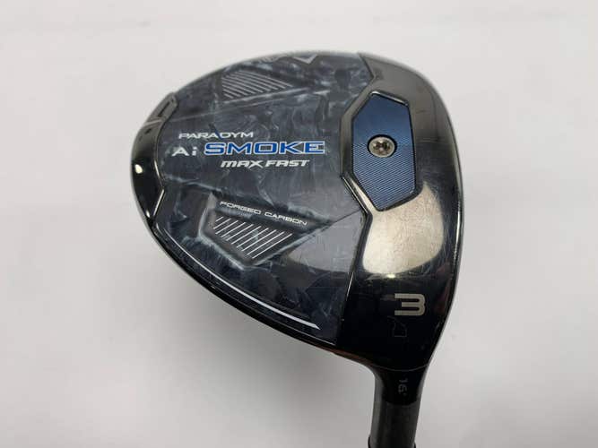 Callaway Paradym Ai Smoke Max Fast 3 Fairway 16* Grand Bassara 49g Senior RH