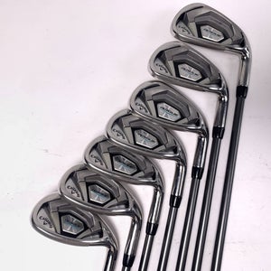 Callaway Rogue Iron Set 6-PW+GW+SW Aldila Synergy 60g Senior Graphite Mens RH