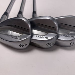 Ping Glide 4.0 Wedge Set 52* 12 | 56* 12 | 60* 10 Red 1* Flat Modus 3 Mens RH