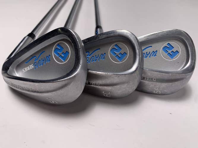 F2 Face Forward Wave Series Wedge Set 52* 56* 60* Wedge Steel Mens RH