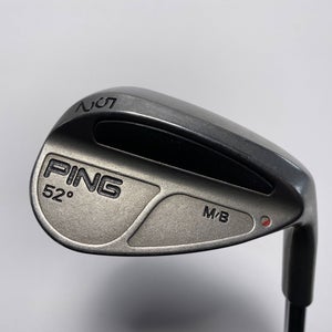 Ping MB Gap Wedge GW 52* Red Dot 1* Flat Wedge Steel Mens RH