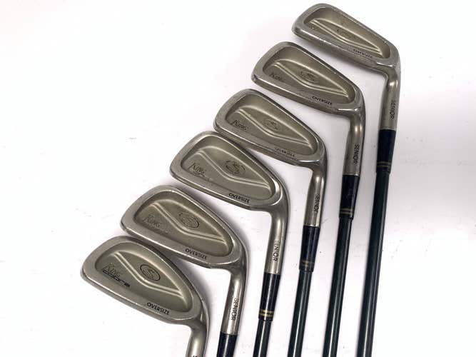Cobra King Cobra Oversize Iron Set 6-PW+SW Senior Graphite Womens RH