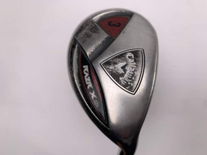 Callaway Razr X HL 3 Hybrid 21* Regular Graphite Mens RH