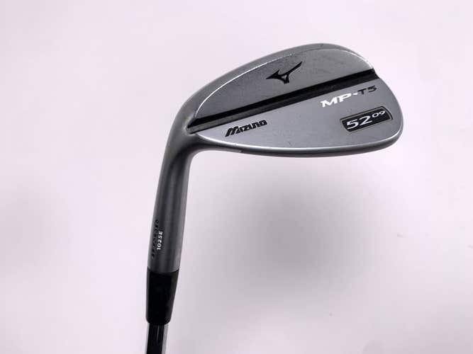 Mizuno MP T5 White Satin Gap Wedge GW 52* 9 Bounce DG Wedge Steel Mens LH