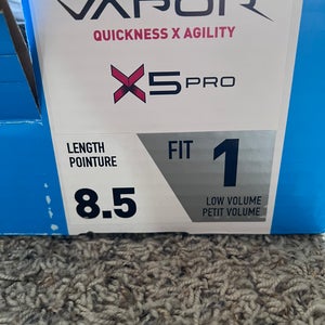Bauer Vapor X5 Pro Hockey Skates 8.5 Fit 1 with Steel