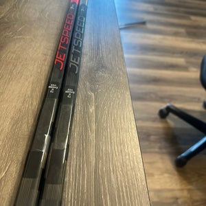 Two Pack - Senior CCM RibCor Trigger 9 Pro Left Hand Hockey Stick Pro Stock (Used) - JETSPEED WRAP