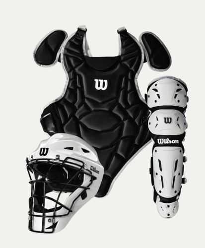 Wilson EZ Gear 2.0 Catchers Gear Kit - Black, Small/Medium