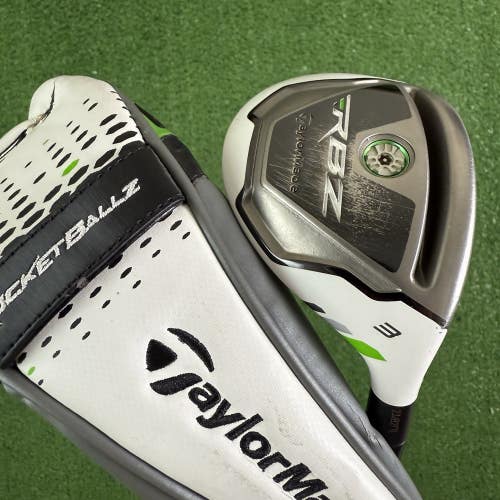 TaylorMade RBZ RocketBallz 19 3 Hybrid 3H Regular Flex Graphite -2 Short Youth