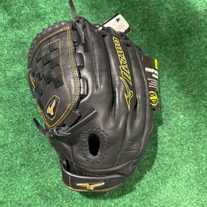 Black Mizuno MVP Prime LH Softball Glove 12" (New)