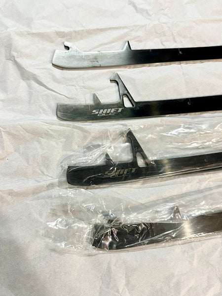 True Hockey Goalie DLC Steel Goalie Runners 3mm (2 sets total: 1 set new, 1 set used)