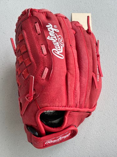 Red Rawlings Highlight Series LH Baseball Glove 10.5" (Used)