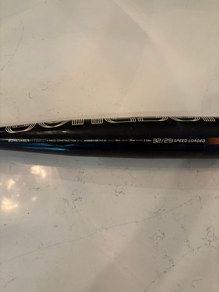 2024 Warstic Bonesaber Hybrid BBCOR Certified Bat (-3) 29 oz 32" (Used)