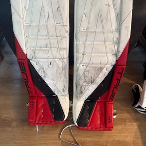 36" 2025 True px5 Goalie Leg Pads Pro Stock (Used)