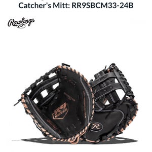 New Rawlings R9 Right Hand Throw 33” Fastpitch Catchers Mitt