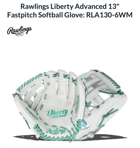 2025 RH Rawlings Outfield Liberty Advanced Softball Glove 13" (New)