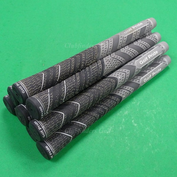 Golf Pride MCC Plus 4 Jumbo 60R Round Pulled Iron/Wood Grips LOT OF 9