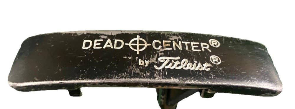 Titleist Dead Center SP-203UP Blade Putter RH Steel 35" Label And Original Grip