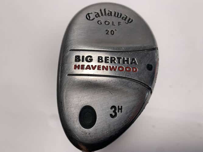Callaway Big Bertha Heavenwood 3 Hybrid 20* RCH 75w Regular Graphite Mens LH