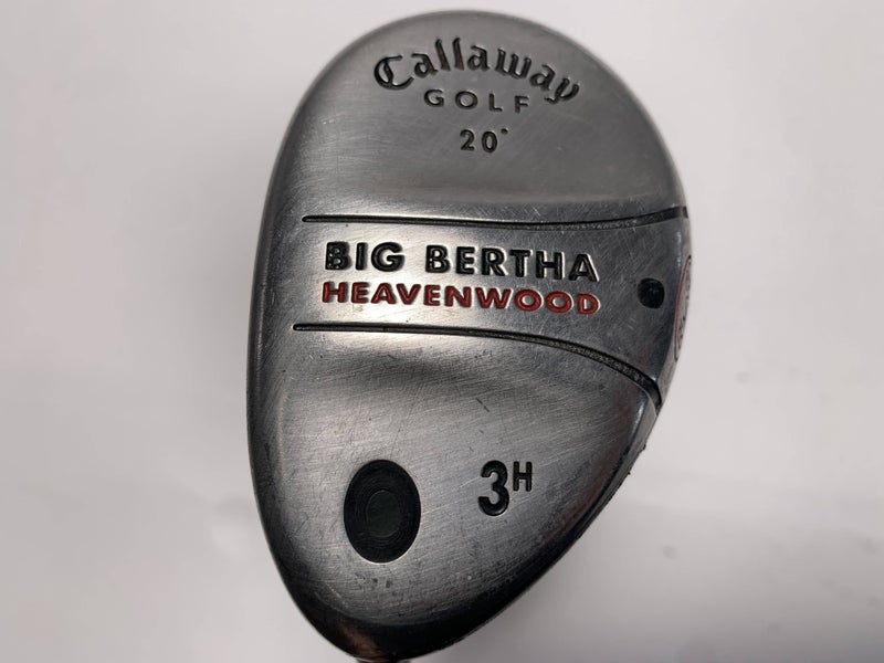 Callaway Big Bertha Heavenwood 3 Hybrid 20* RCH 75w Regular Graphite Mens LH