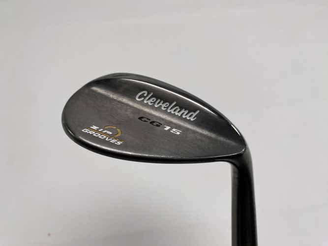 Cleveland CG15 Black Pearl Lob Wedge LW 58* 12 Traction Wedge Steel Mens RH