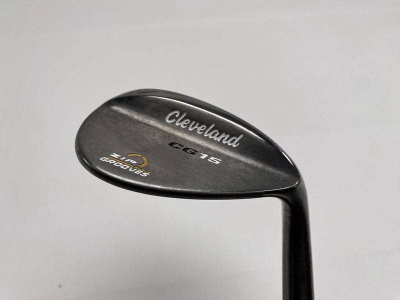 Cleveland CG15 Black Pearl Lob Wedge LW 58* 12 Traction Wedge Steel Mens RH