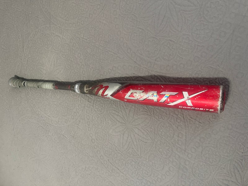 Marucci CAT X Composite BBCOR Certified Bat (-3) 29 oz 32" (Used)