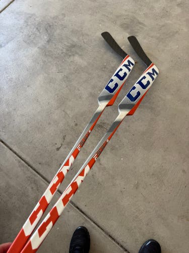 Senior CCM extreme flex 5 Regular Goalie Stick Pro Stock (New)