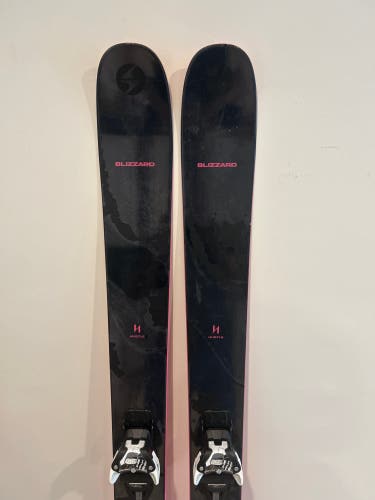 2024 Blizzard Hustle 11 Skis with Salomon Warden 13 Demo Bindings