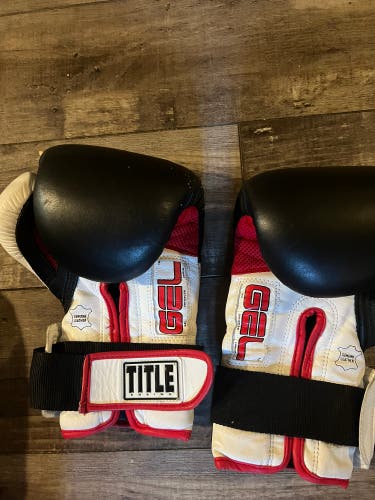 Title Gel 16 oz gloves  (Used)