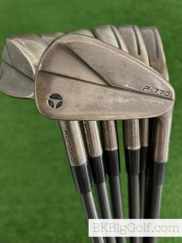 Taylormade P770 23 Aged Copper Iron Set 4-P / KBS Tour C-Taper Lite 110 Stiff