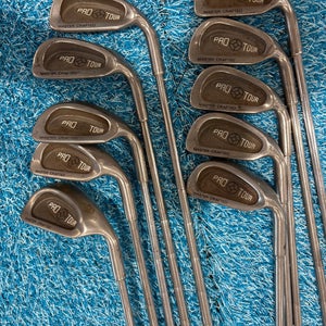 Pro Tour Master Crafted Iron Set (10 Clubs: 2-9, S, W) RH | True Temper TT Lite Shaft (Used)