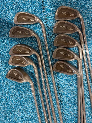Pro Tour Master Crafted Iron Set (10 Clubs: 2-9, S, W) RH | True Temper TT Lite Shaft (Used)