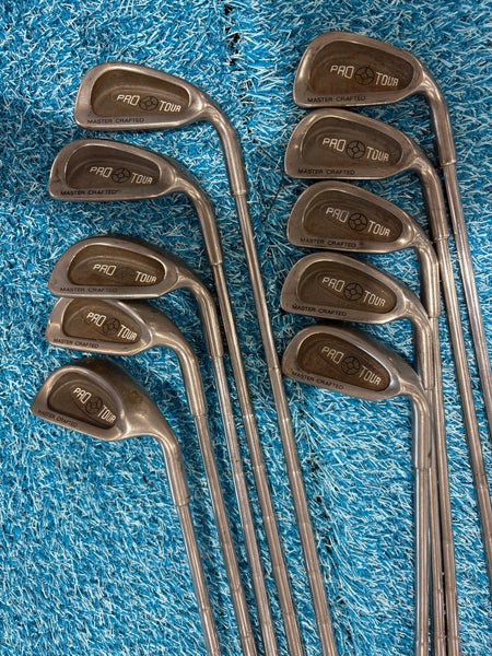 Pro Tour Master Crafted Iron Set (10 Clubs: 2-9, S, W) RH | True Temper TT Lite Shaft (Used)