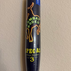 2025 Combat MFG Spec A1 Alloy BBCOR Certified Bat (-3) 31 oz 34" (New)