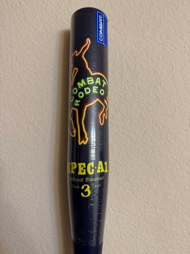 2025 Combat MFG Spec A1 Alloy BBCOR Certified Bat (-3) 31 oz 34" (New)