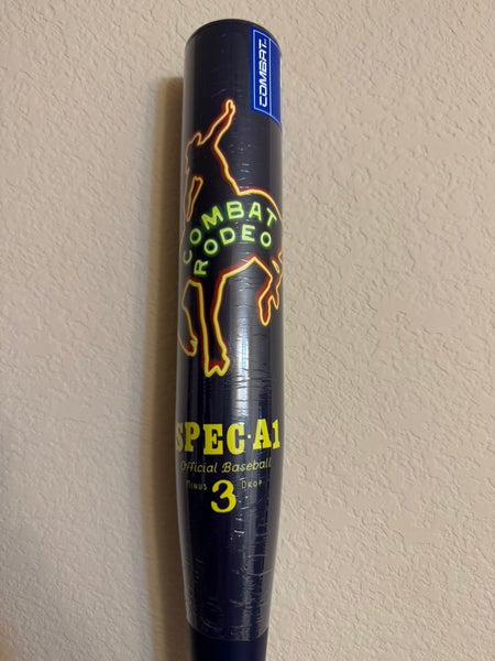 2025 Combat MFG Spec A1 Alloy BBCOR Certified Bat (-3) 31 oz 34" (New)