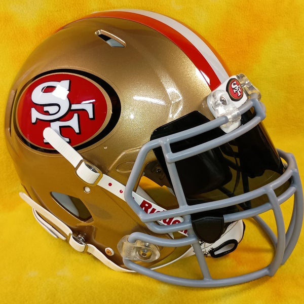 San Francisco 49ers custom fullsize Riddell Speed football helmet Lg NFL