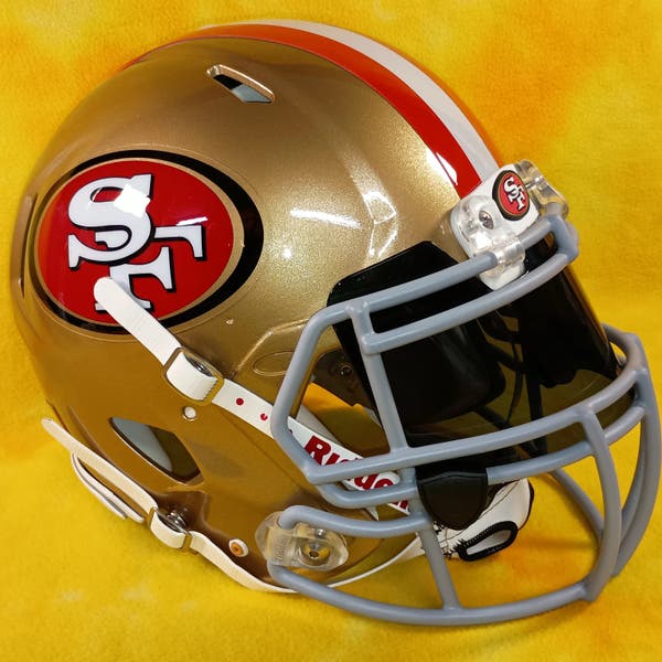 San Francisco 49ers custom fullsize Riddell Speed football helmet Lg NFL |  SidelineSwap | Buy and Sell on SidelineSwap