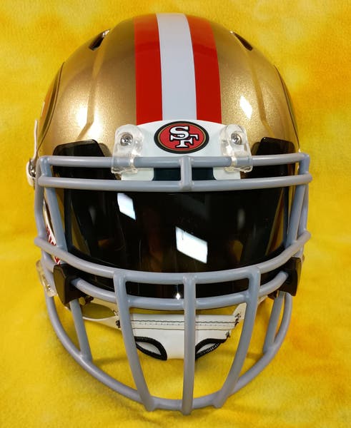 San Francisco 49ers custom fullsize Riddell Speed football helmet Lg NFL |  SidelineSwap | Buy and Sell on SidelineSwap
