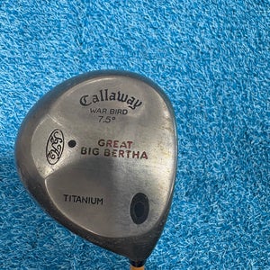 Callaway Great Big Bertha War Bird Driver 7.5* RH | ProForce 65 Gold Stiff Flex Shaft (Used)