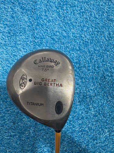 Callaway Great Big Bertha War Bird Driver 7.5* RH | ProForce 65 Gold Stiff Flex Shaft (Used)