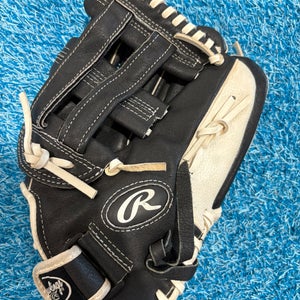 Black Rawlings Highlight Series RH Baseball Glove 12.5" (Used)
