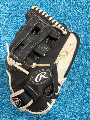 Black Rawlings Highlight Series RH Baseball Glove 12.5" (Used)