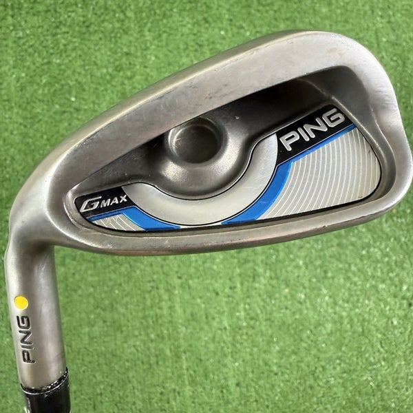 Ping GMax 9 Iron Yellow Dot KBS $ Taper Lite 95 Regular Left Handed -1/2 Short