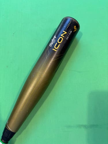 2023 Rawlings Icon Composite Bat USSSA Certified (-8) Composite 21 oz 29"