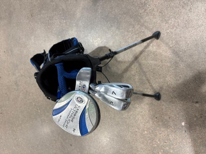 Junior US Kids Golf Clubs WT-25u (Full Set - 4 Clubs) Right Handed (Used)