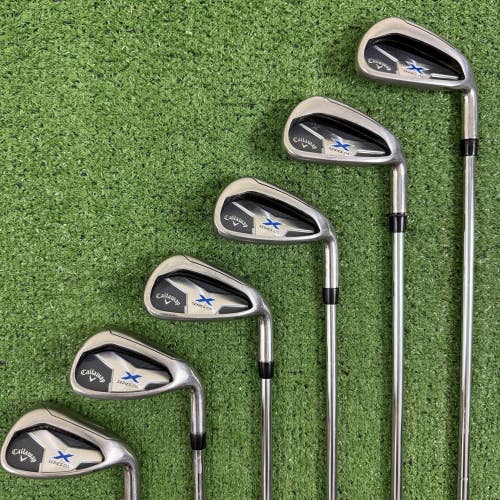 Callaway X Series OS Iron Set 6-PW AW True Temper XP 95 Regular Flex