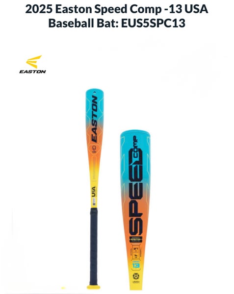 New Easton 2026 Speed Composite USA Bat Certified Bat (-13) 16 oz 29" (New)